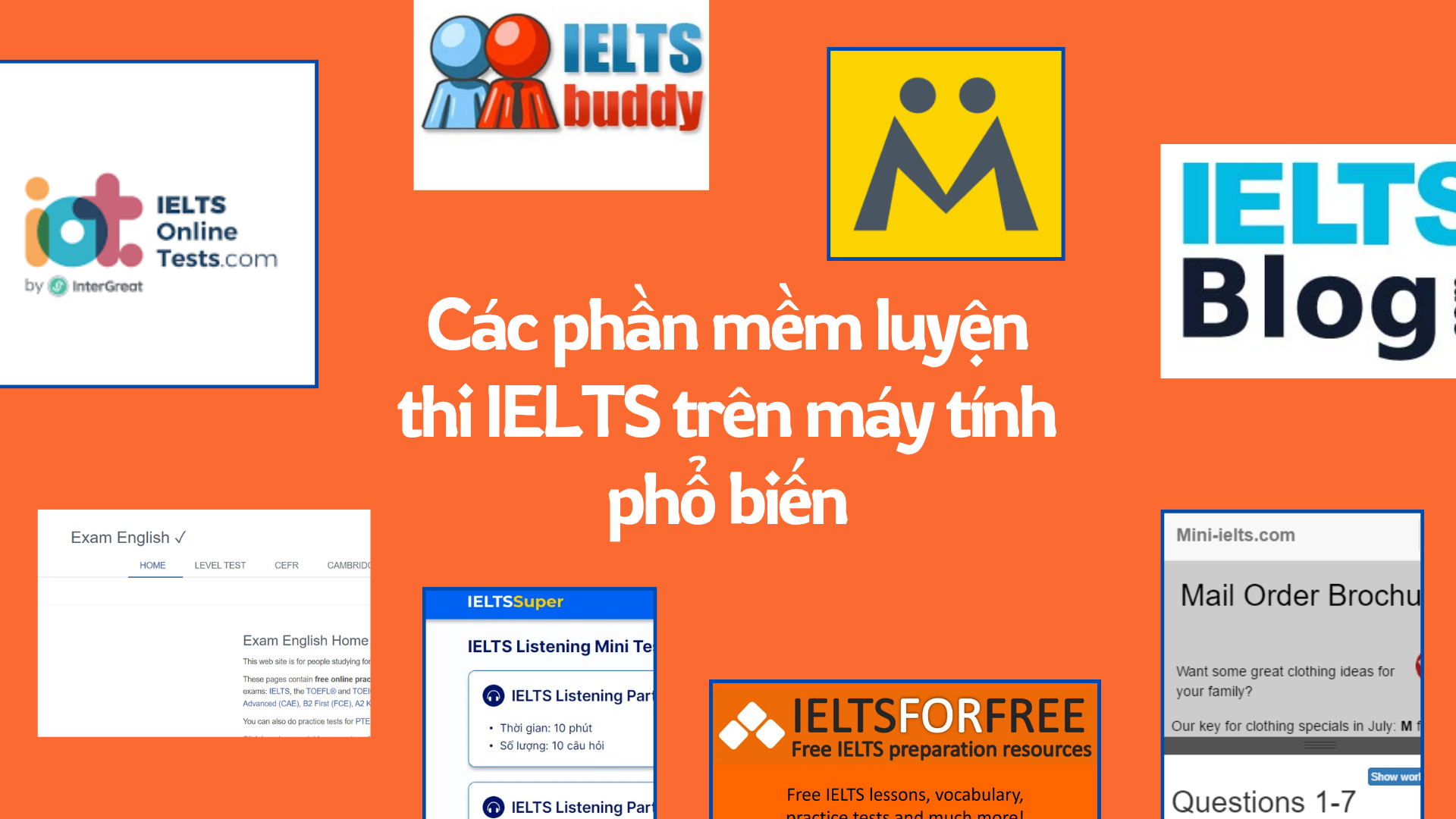 phần mềm luyện thi ielts trên máy tính