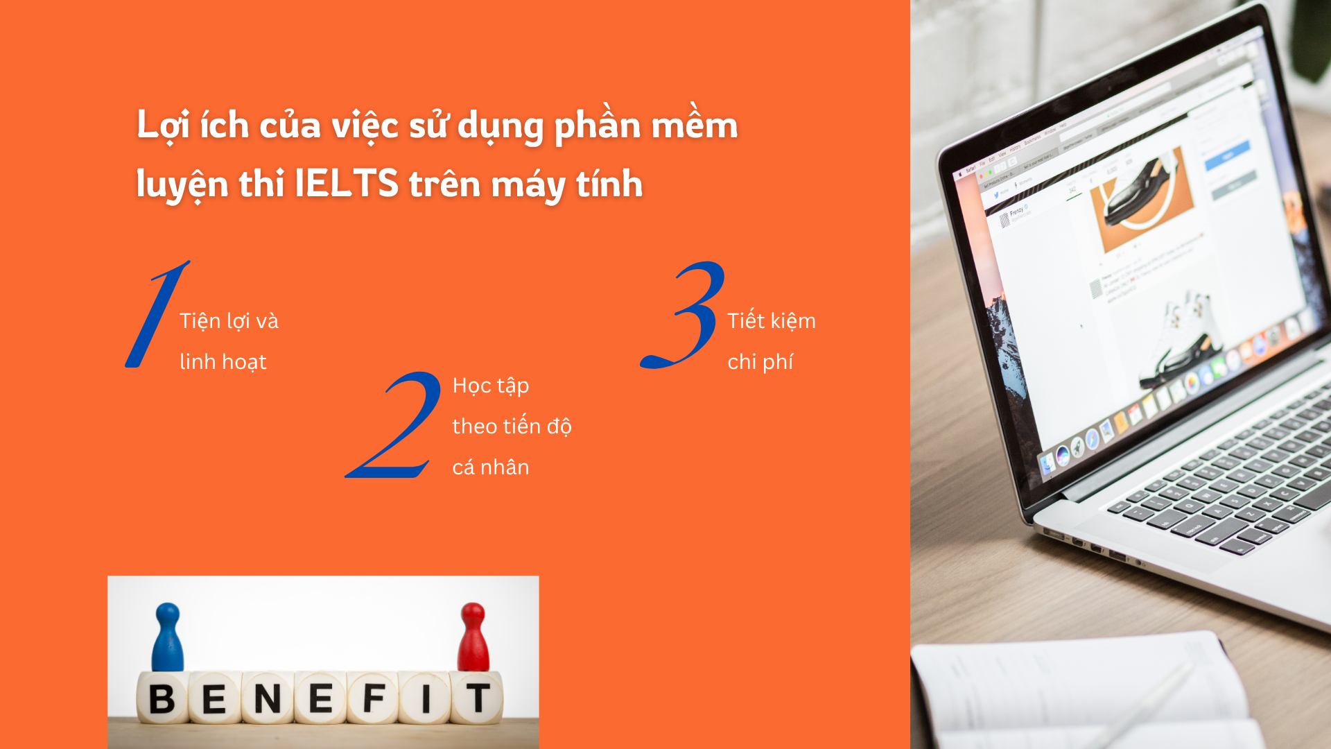 phần mềm luyện thi ielts trên máy tính