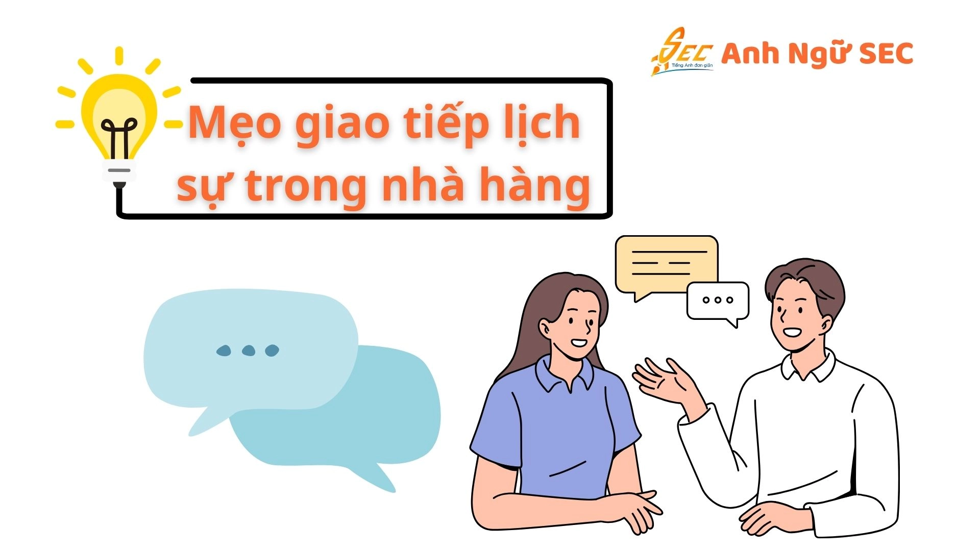 cụm từ tiếng anh thường dùng khi đi ăn