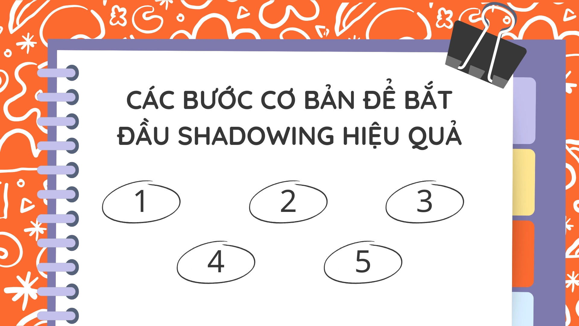 Shadowing hiệu quả. 5 bước cơ bản để bắt đầu 2 Shadowing hiệu quả