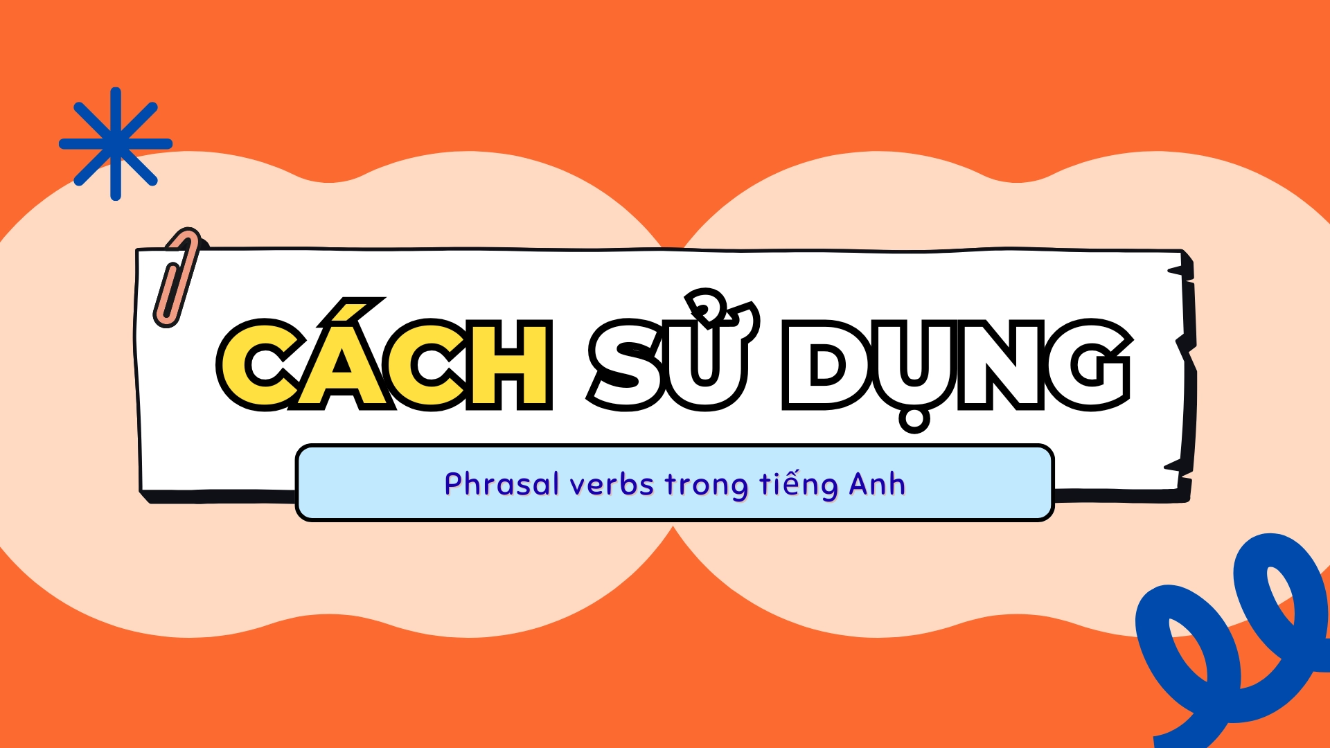cụm động từ
