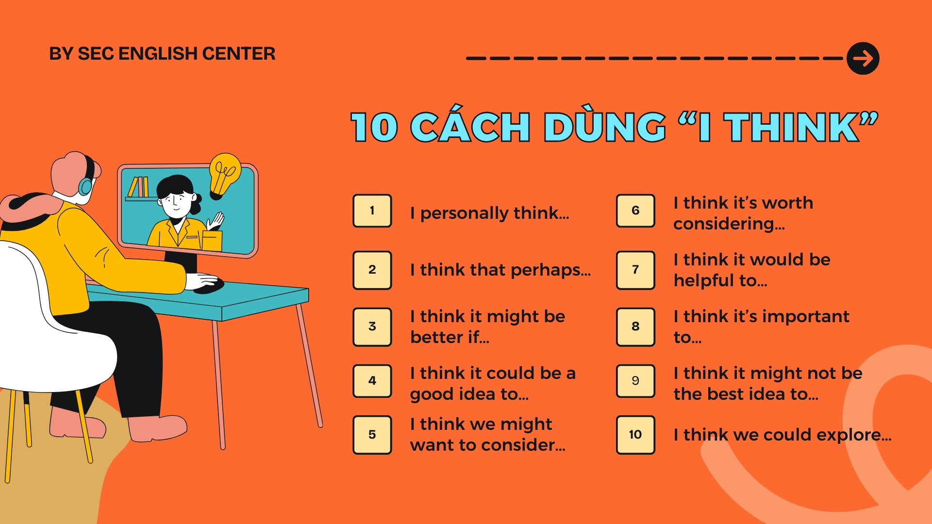 10 Cách Dùng “I Think” Để Nói Ý Kiến Nhẹ Nhàng, Lịch Sự Và Tinh Tế 2 Agenda Page