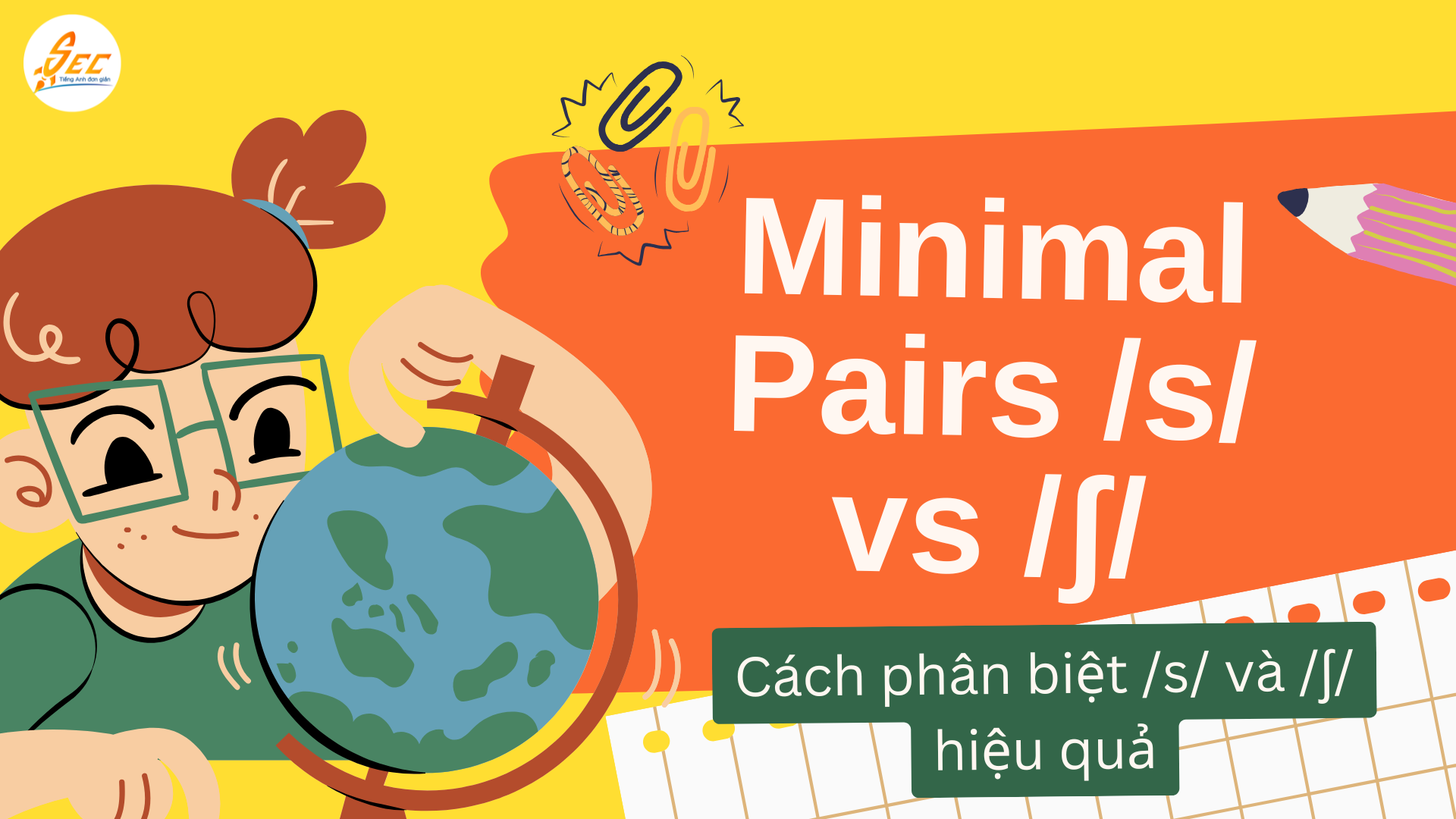 Minimal Pairs /s/ vs /ʃ/ 