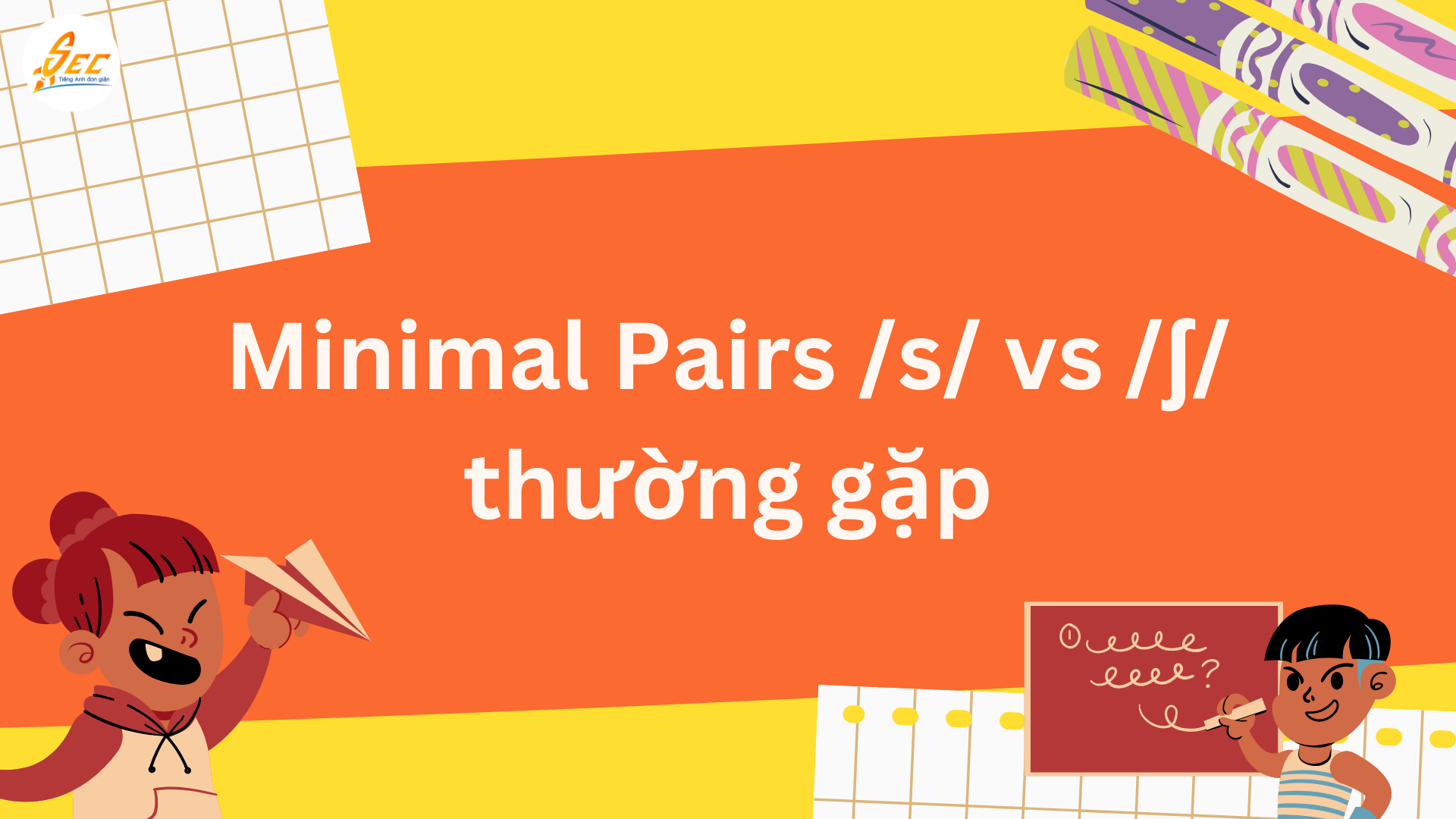 Minimal Pairs /s/ vs /ʃ/ 