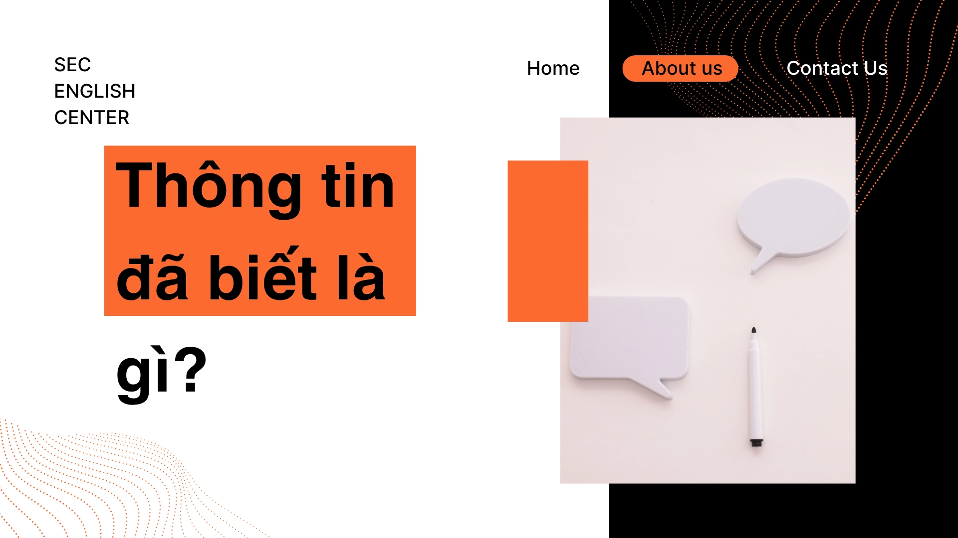 Ngữ điệu lên – xuống khi nói về thông tin đã biết: Bí mật giúp giao tiếp tự nhiên và chuyên nghiệp (2025) 1 Thông tin đã biết