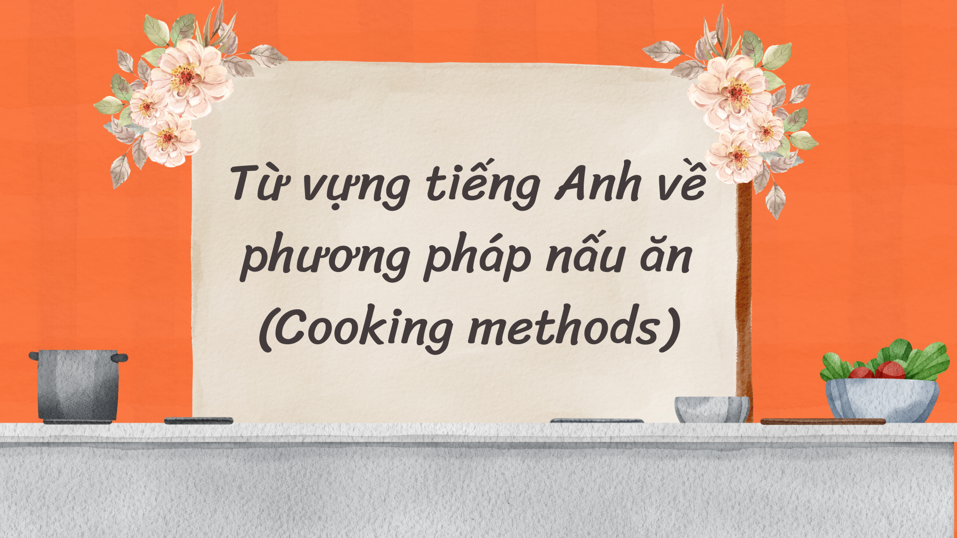 nấu ăn & nguyên liệu