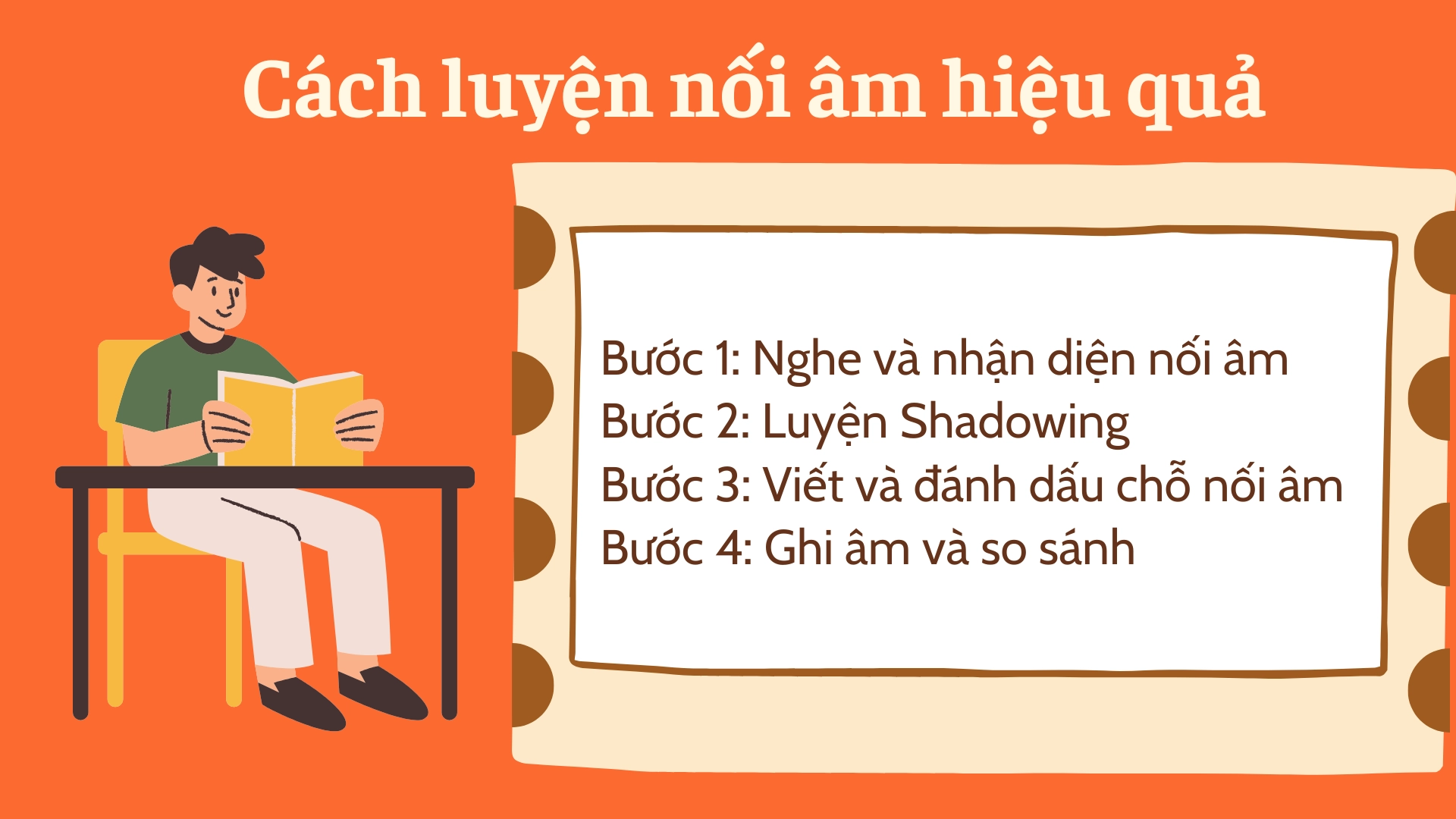 Nối âm giúp nghe hiểu và phản xạ nhanh