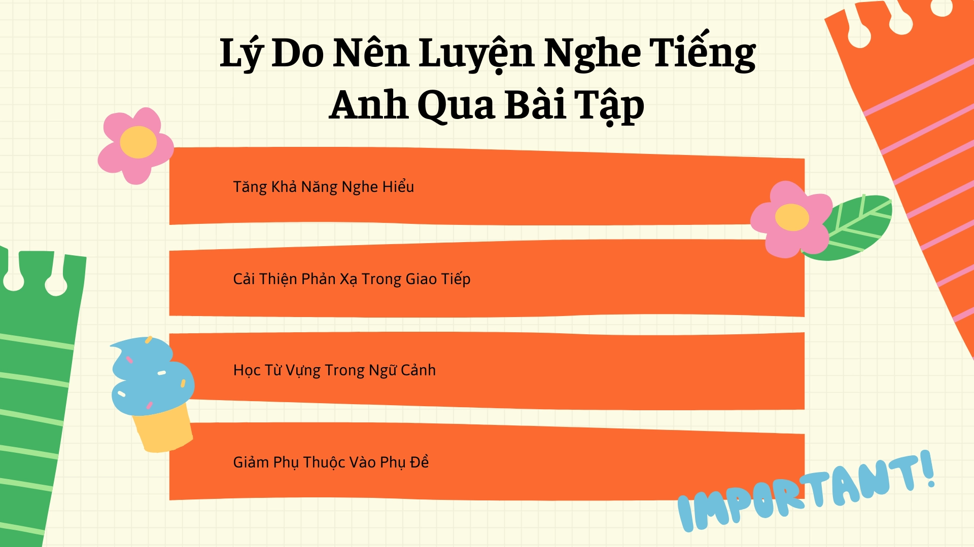bài tập luyện nghe tiếng anh