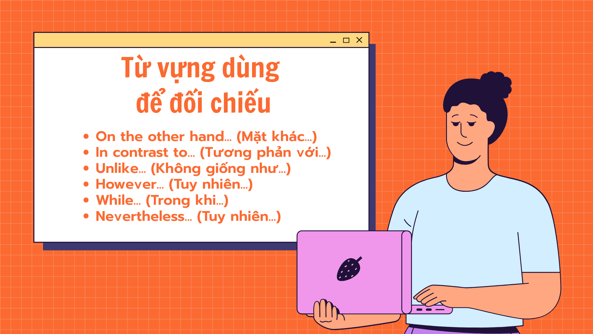 Tổng hợp từ vựng dùng để so sánh, đối chiếu và phân tích trong tiếng Anh 72 35