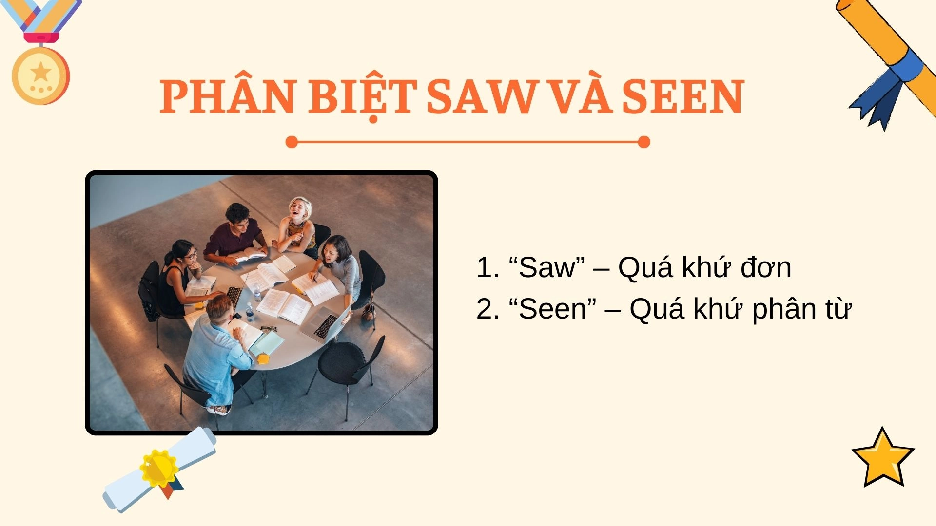 Quá Khứ Phân Từ Của See 