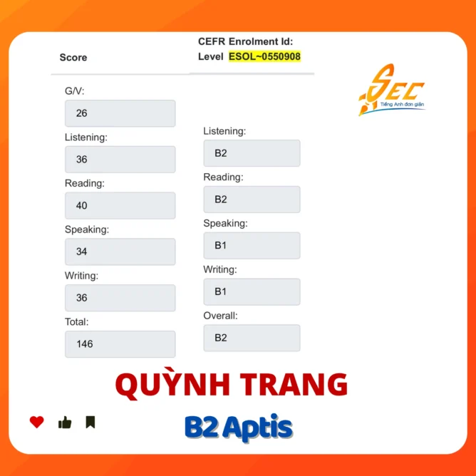 29 7 2025 QUYNH TRANG B2 Aptis