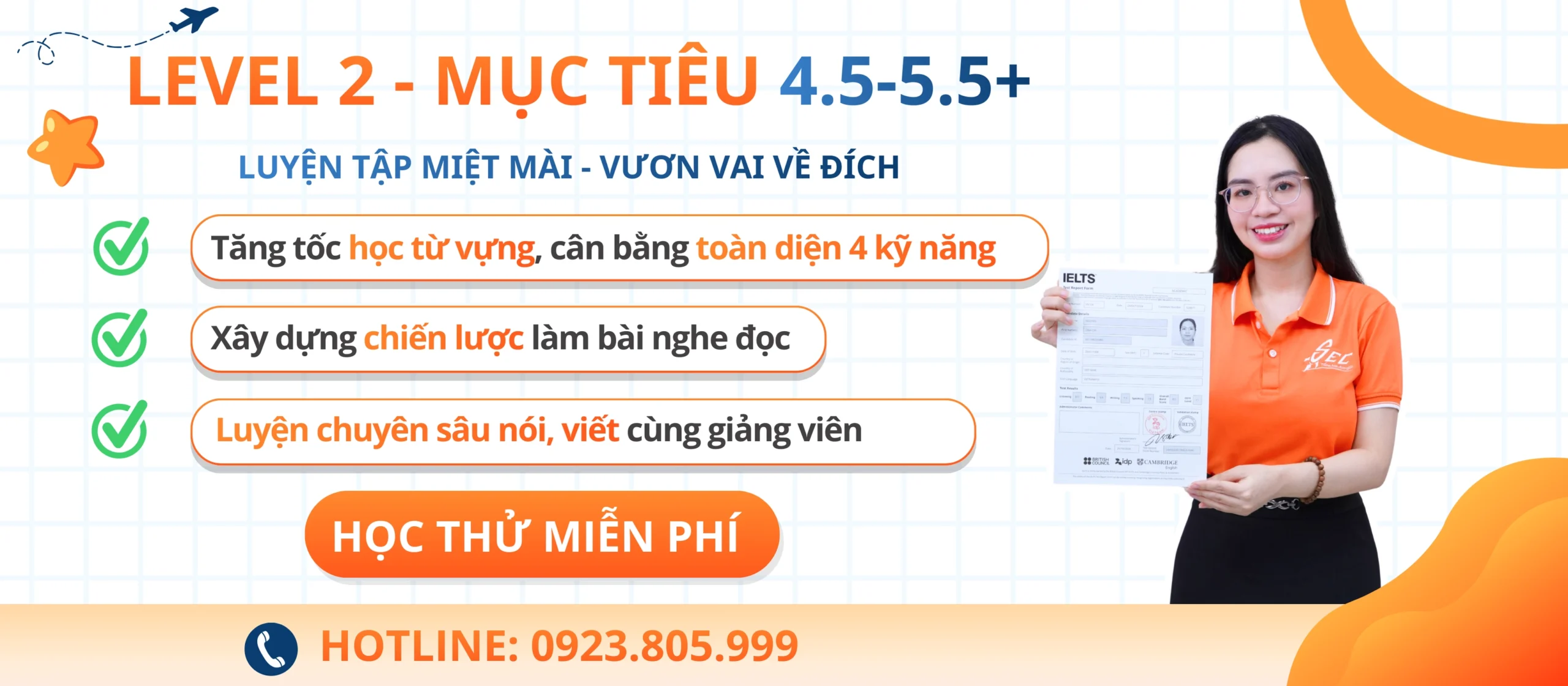 IELTS 4.5-5.5+