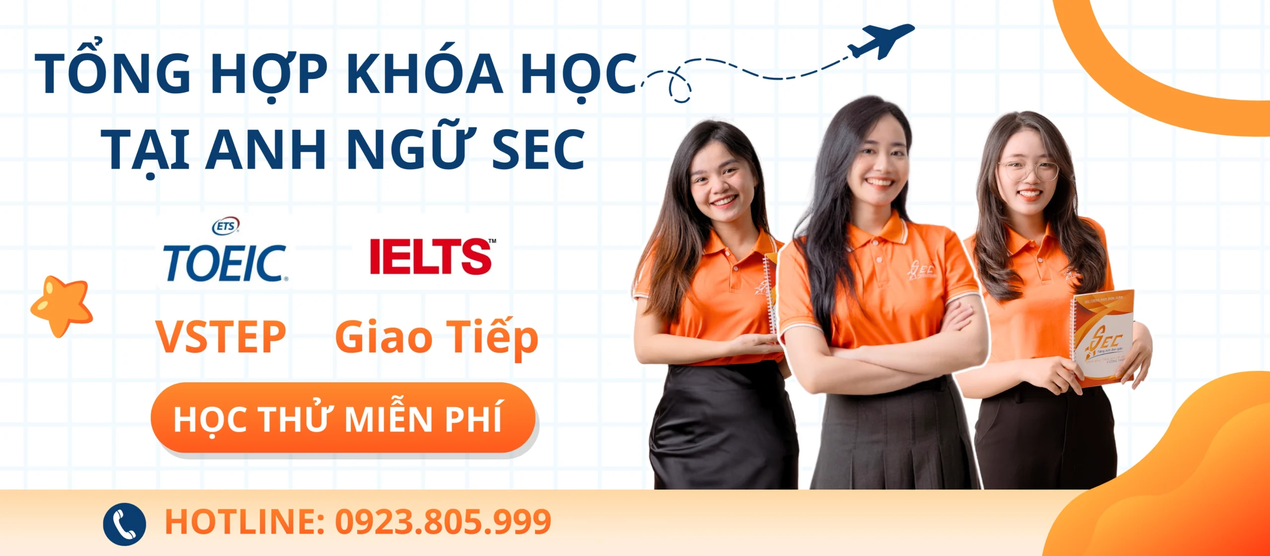 Banner lộ trình khóa học