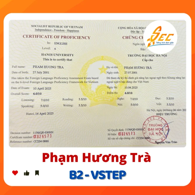 Pham Huong Tra B2