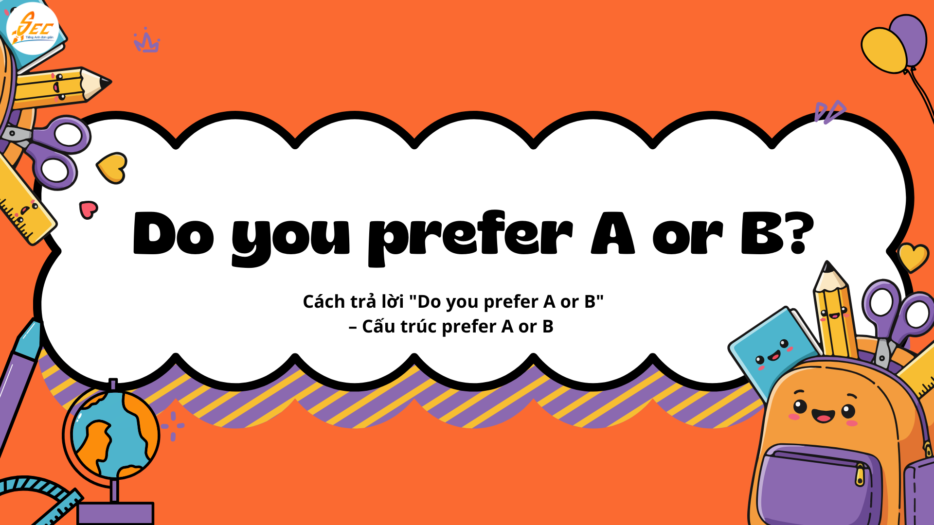 Cách trả lời Do you prefer A or B 