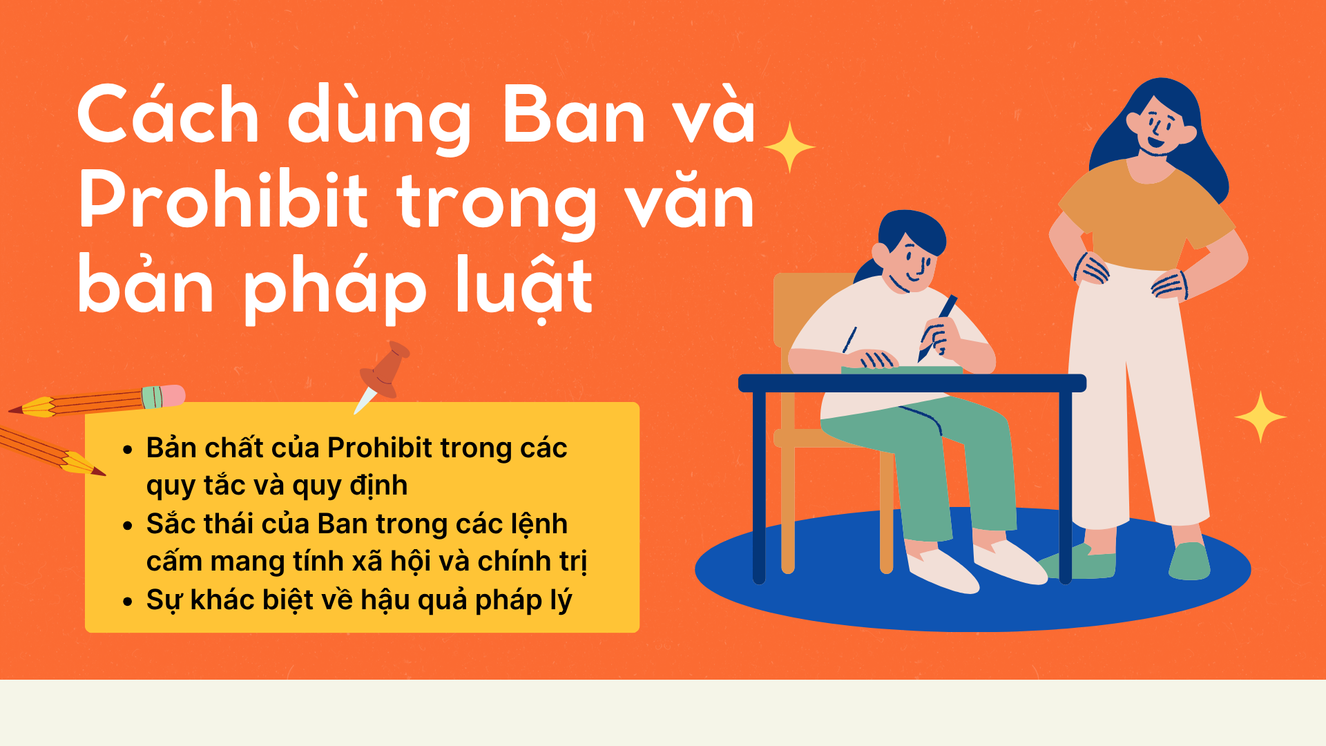 Cách dùng Forbid Ban Prohibit Bar