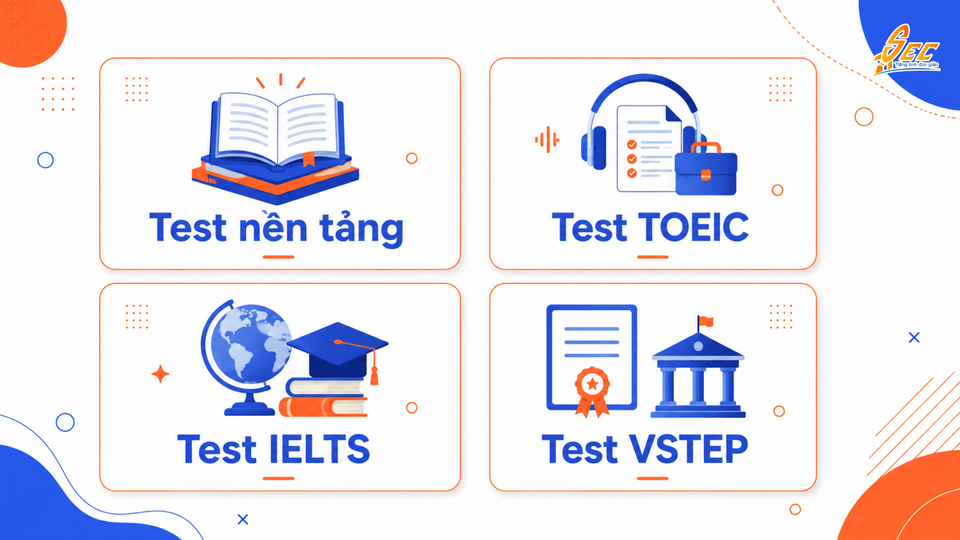 Ra mắt SEC Test Online: Test trình độ tiếng Anh miễn phí cùng Anh ngữ SEC 3 4 1