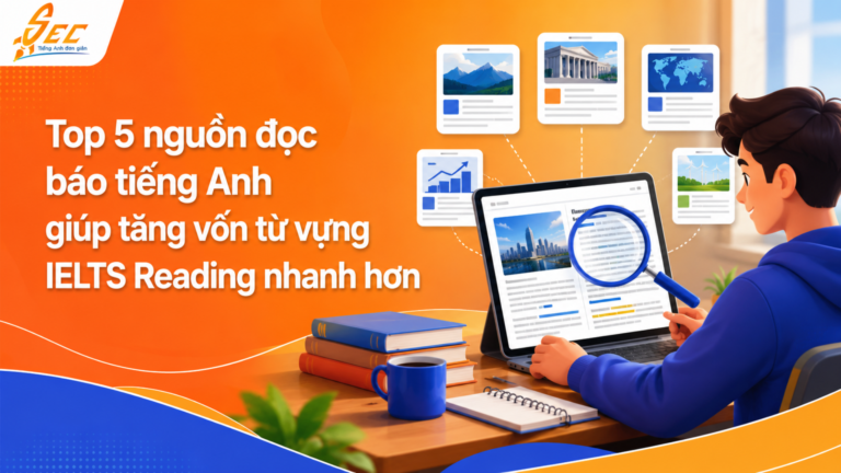 Top 5 nguồn đọc báo tiếng Anh giúp tăng vốn từ vựng IELTS Reading nhanh hơn
