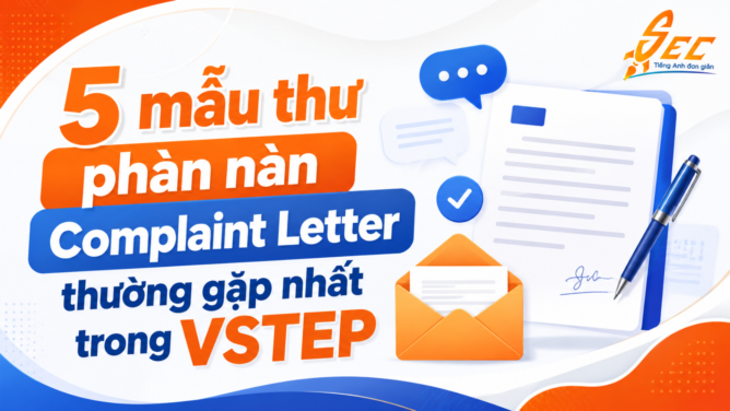 5 mẫu thư phàn nàn