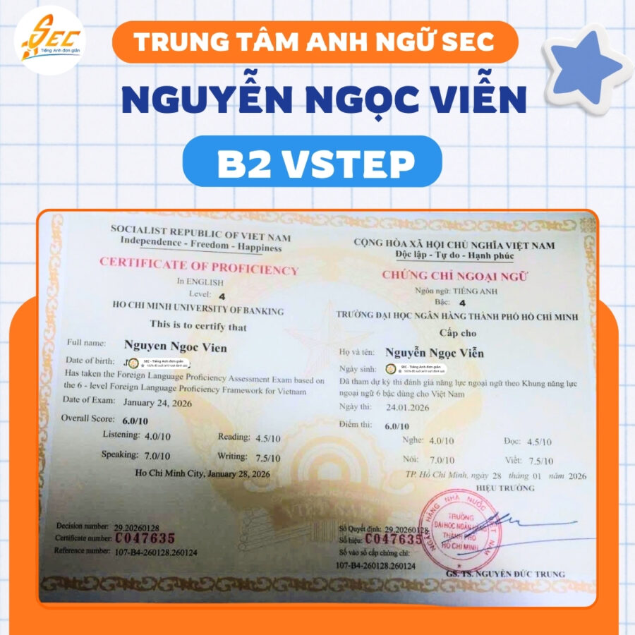 T3 B2VSTEP NGUYEN NGOC VIEN