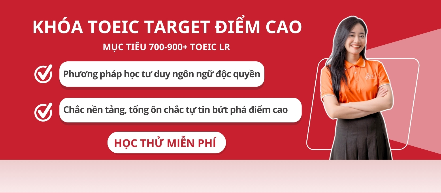 Khóa Học Toeic LR 700-900+