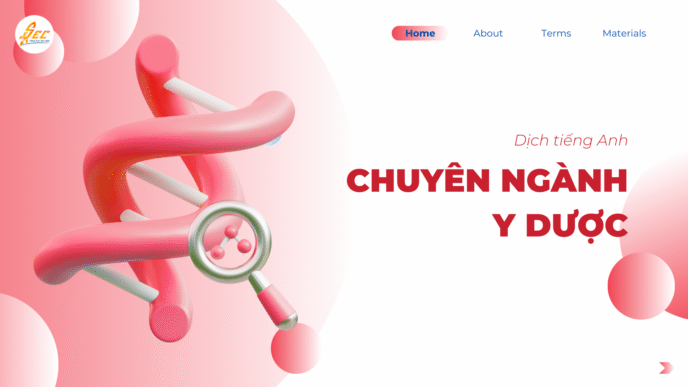 dịch tiếng anh chuyên ngành y dược