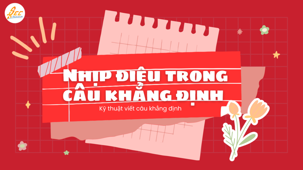 Nhịp điệu trong câu khẳng định