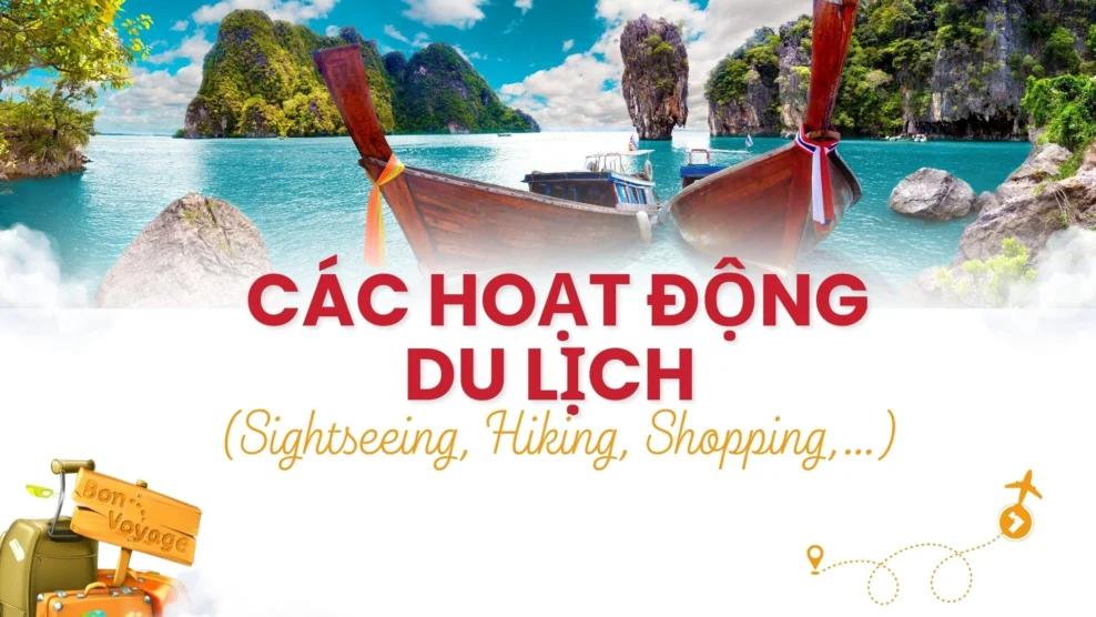 Các Hoạt Động Du Lịch
