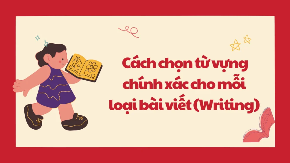 Cách chọn từ vựng chính xác cho mỗi loại bài viết (Writing) trong tiếng Anh 2026 6 65