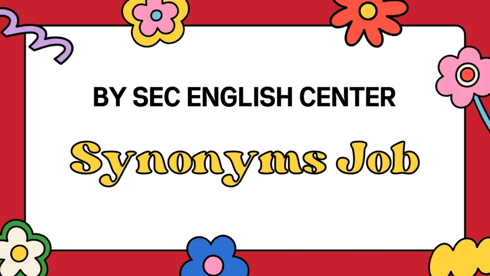 Synonyms của Job