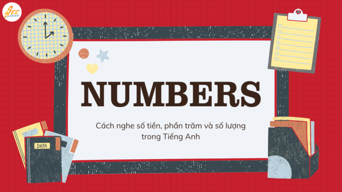 Nghe bắt numbers trong tiếng Anh