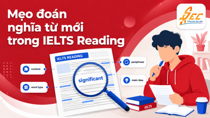 Mẹo đoán nghĩa từ mới trong IELTS Reading mà không cần dùng từ điển