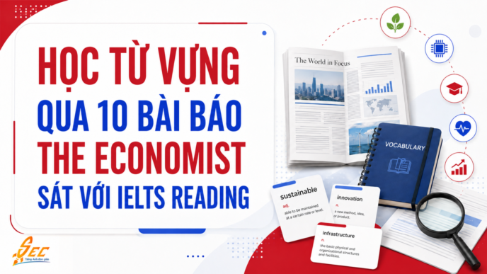 Học từ vựng qua 10 bài báo The Economist sát với đề thi IELTS Reading thật