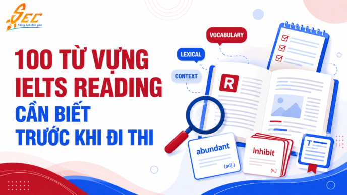 Chưa biết 100 từ vựng này, đừng dại mà đi thi IELTS Reading!