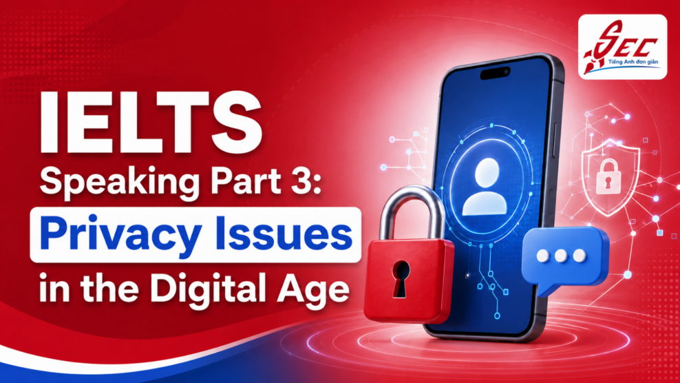 IELTS Speaking Part 3: Privacy Issues in the Digital Age – Bài mẫu, từ vựng và cách trả lời