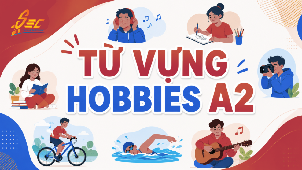 Từ vựng Hobbies A2: 40 từ và cụm từ về sở thích dễ áp dụng