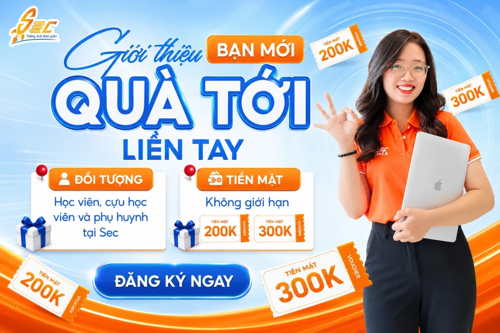 Chương trình Giới thiệu học viên: GIỚI THIỆU BẠN MỚI - QUÀ TỚI LIỀN TAY gt