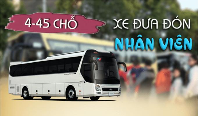 Cho Thuê Xe Đưa Đón Công Nhân Viên Giá Rẻ Tại Hà nội 2022