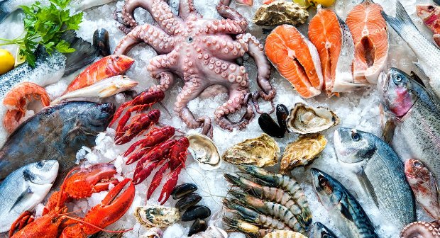 Có được mang hải sản khô lên máy bay không ?