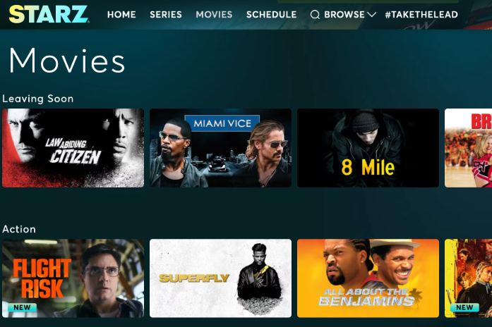 Starz Entertainment Corp.: Premium Entertainment and Streaming Innovation 2 Screenshot 126