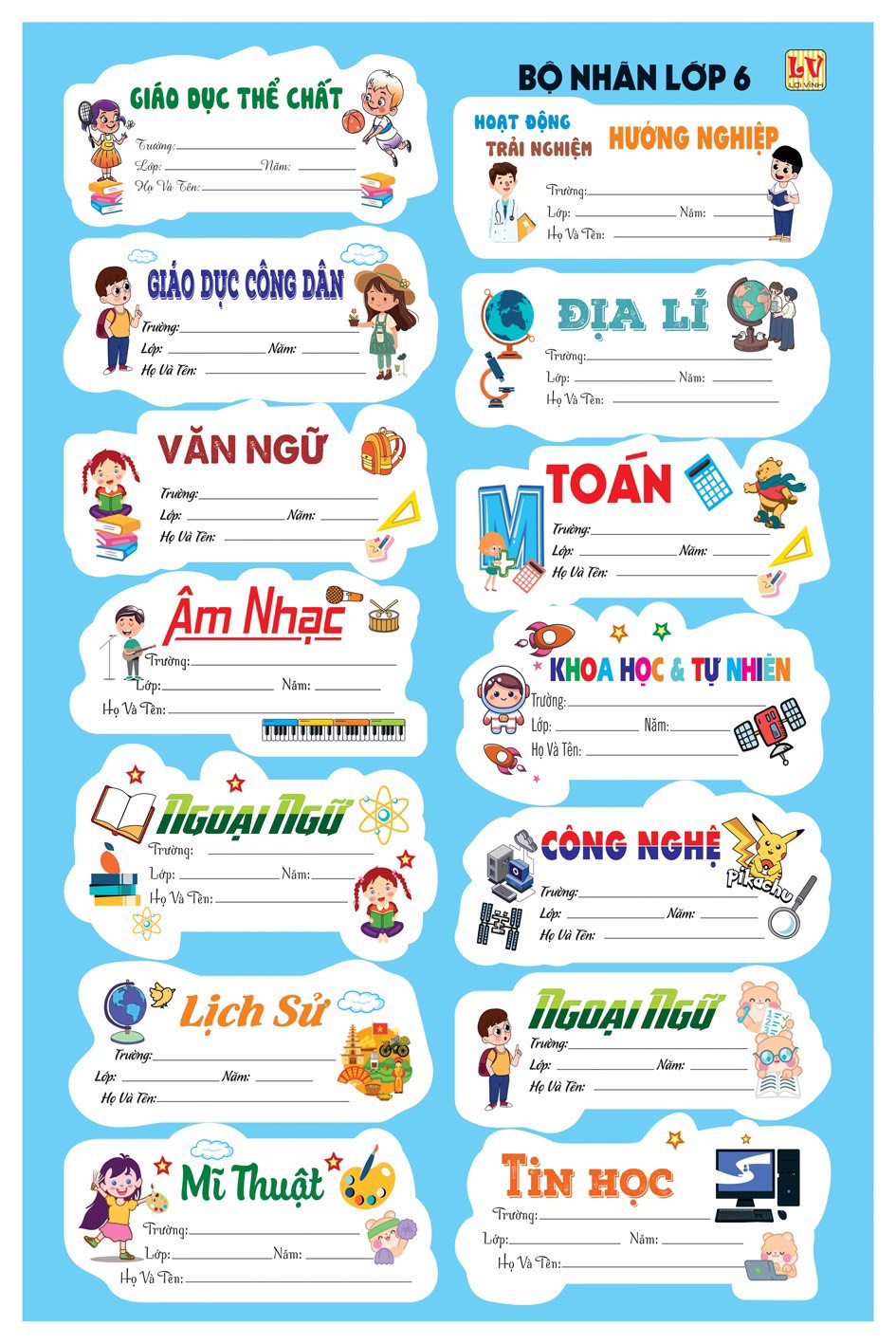 nhan lop 6