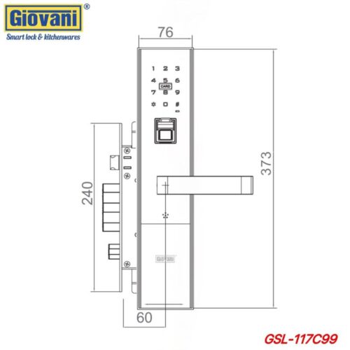 kich thuoc khoa van tay thong minh giovani gsl 117c99g