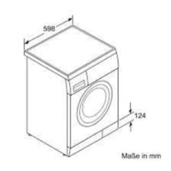 Kích thước của Máy giặt Bosch WAP24260SG