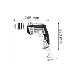 Kích thước của Máy khoan điện Bosch GBM 13 RE Professional