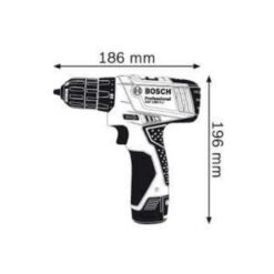 Máy khoan vặn bắt vít dùng pin Bosch GSR 1080-2-LI 3 Kích thước của Máy khoan vặn bắt vít dùng pin Bosch GSR 1080-2-LI