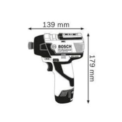 Kích thước của Máy vặn bắt vít động lực dùng pin Bosch GDR 12V EC