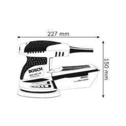 Kích thước của Máy chà nhám lệch tâm Bosch GEX 125-1 AE