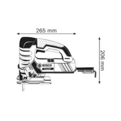 Kích thước của Máy cưa lọng Bosch GST 25M