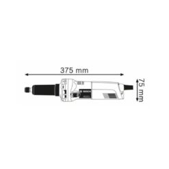 Kích thước của Máy mài thẳng Bosch GGS 28 LC