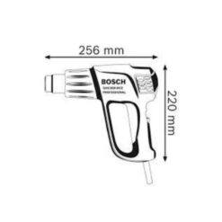 Kích thước của Máy thổi hơi nóng Bosch GHG 630 DCE